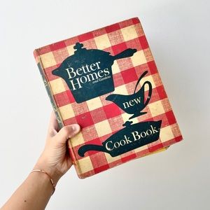 Vintage Better Homes & Garden 1965 Cookbook